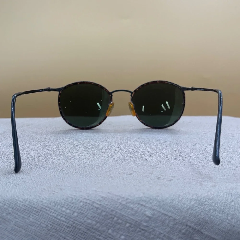 Giorgio Armani Sunglasses Unisex OS Black Tortoise Excellent Dark Academia